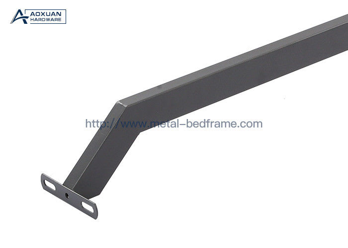 Matte Gray Bed Middle Support Beam , Support Mattress Bed Frame Support Beam