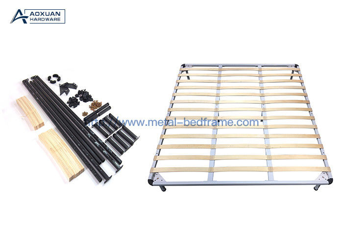 Easy Resilient Poplar Slat Bed Frame, How To Put Together A Metal Bed Frame With Slats