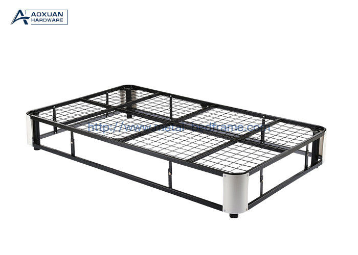 Double Noiseless 1.5 Meters Metal Box Bed Frame Double