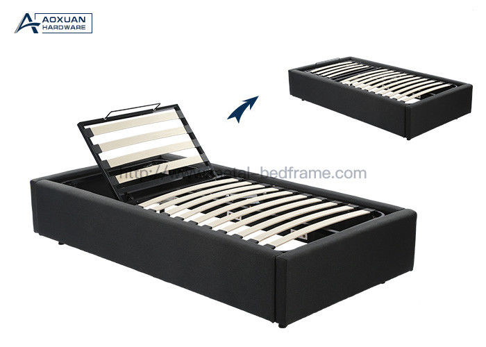 Metal Slatted Ottoman Electric Adjustable Bed Frame