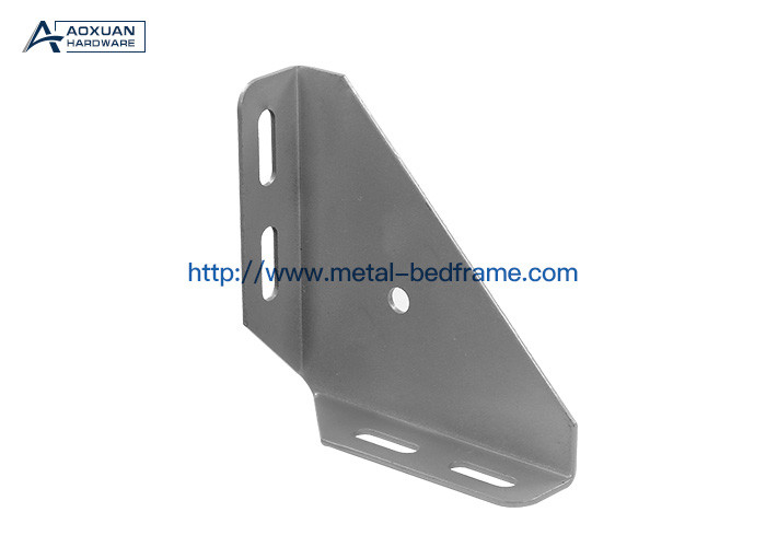 2.5mm Gray Iron Right Angle Bed Frame Corner Bracket